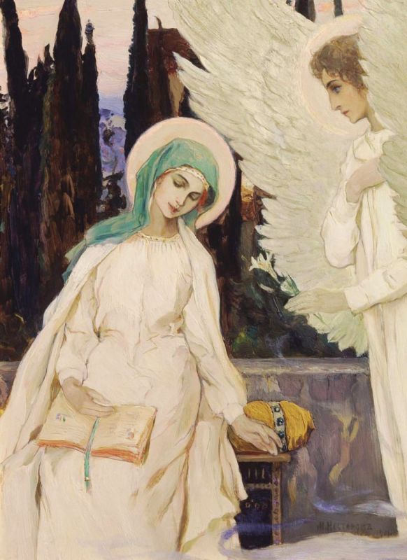 Ольга Германова: Благовещение. , сколько раз, в часы бессонниц