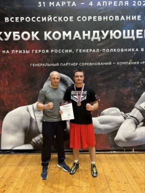 Курский боксёр Павел Пирогов привёз бронзу из Рязани