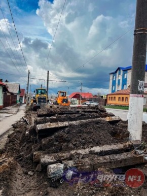 «Мовиста» начала демонтаж рельсошпальной решетки на участке трамвайной линии улице Красный Октябрь