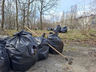 В Курске в Чистый четверг собрали более 280 кубометров мусора