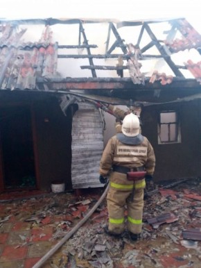 В Курской области потушен пожар в местечке Свобода