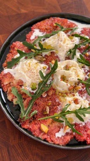 Сладкое и нежное: закуска с инжиром и страчателлой