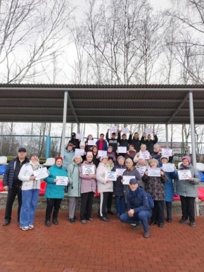 "10 000 шагов к жизни": Обоянский колледж и "Русич" шагают к здоровью!