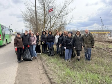 В Курске собрали мусор на 2-й Рабочей улице
