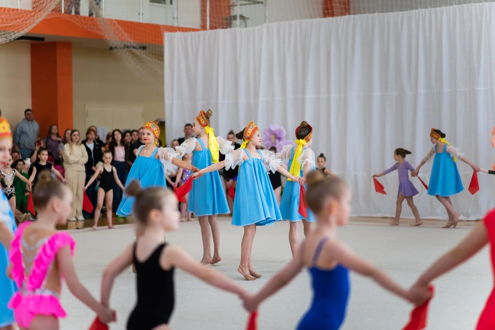 В спортивном комплексе «Артель» состоялся традиционный открытый турнир по художественной гимнастике «Энергия весны»