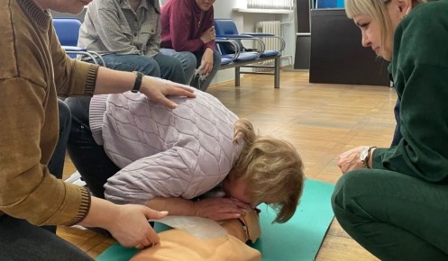 В Курске сотрудники мэрии прошли обучение по оказанию первой помощи