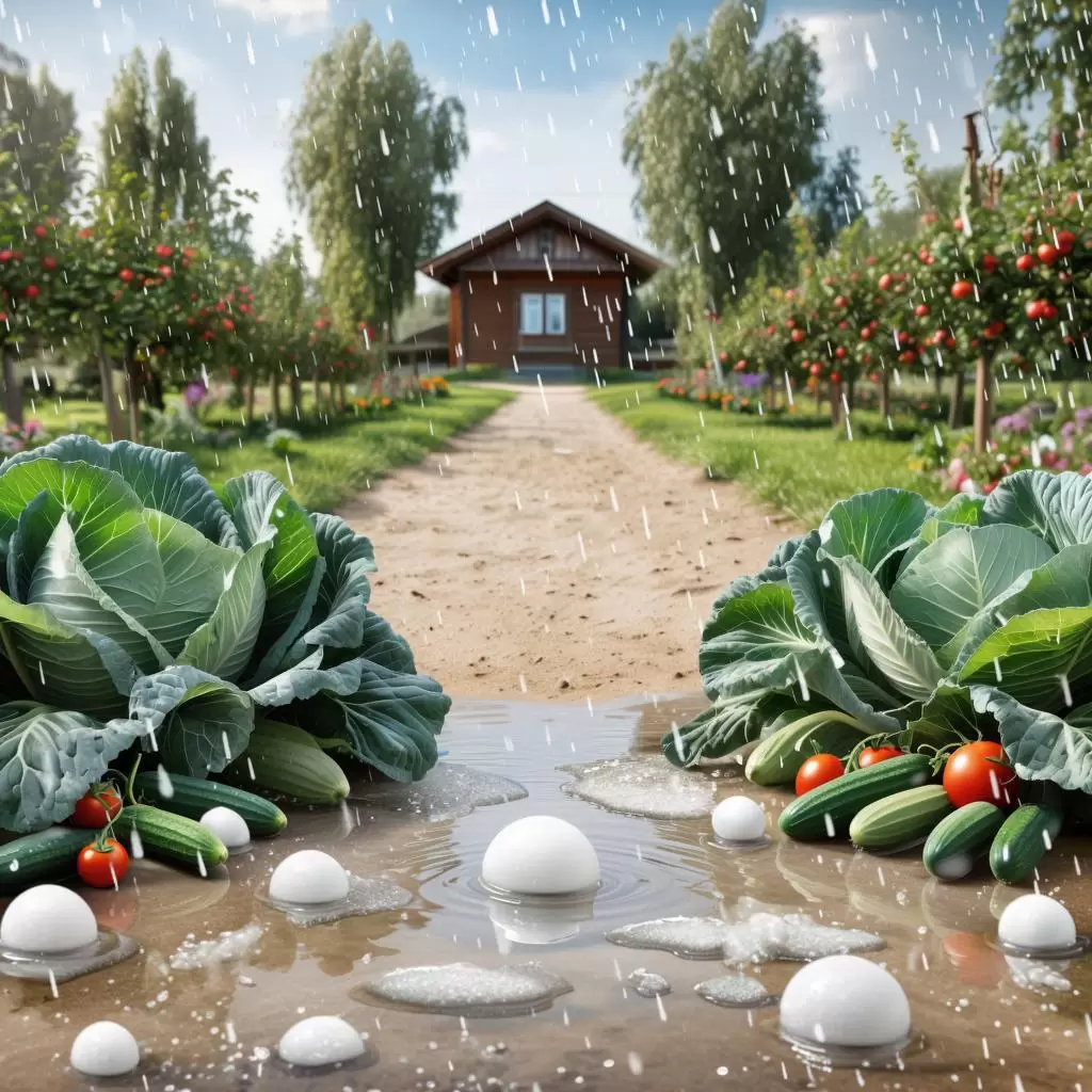 Как защитить свой огород от града и ливней: советы по созданию эффективного барьера