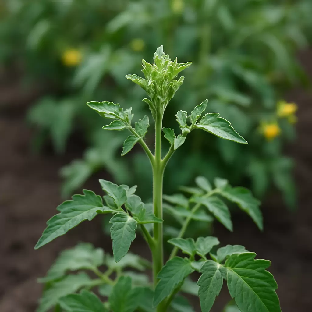 Почему макушка томатов больше не растет? Причины и рекомендации