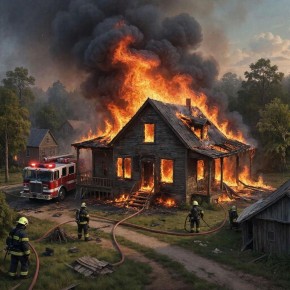 Пожар из-за сигареты унес жизнь 82-летнего курского пенсионера