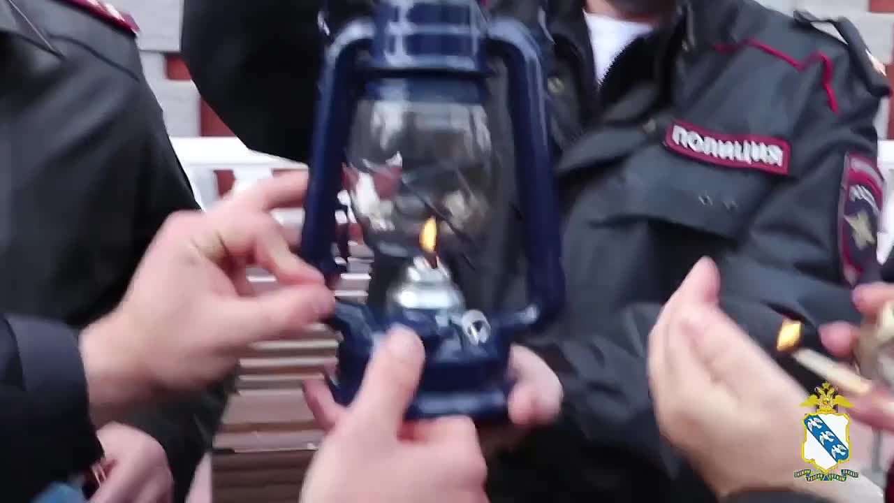 В Курскую область привезли частицу Благодатного огня