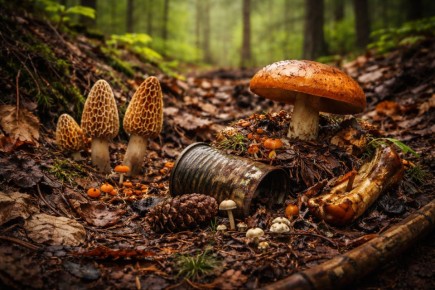 Необычные роли весенних грибов в экосистеме леса