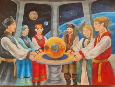 В Курской области подвели итоги конкурса рисунков «Космос – мир фантазий»