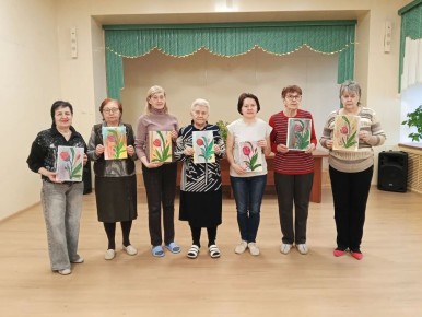 Участники проекта «Курское долголетие» г. Курска вновь погрузились в мир творчества