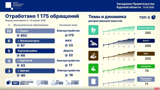 Проблемы благоустройства вышли на первый план для курян