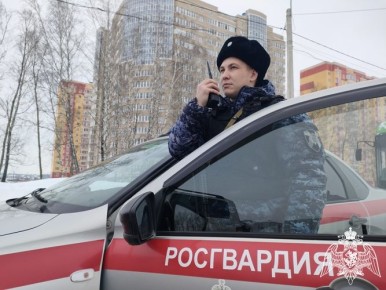 В Курской области росгвардейцы за прошедшую неделю совершили более 232 выездов по сигналу «тревога»