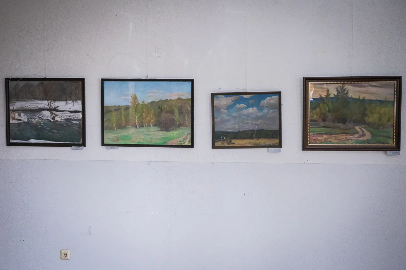 Курский художник Дмитрий Псурцев открыл выставку пастельных работ