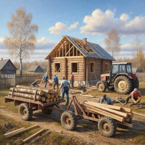 С начала 2026 года куряне построили 500 жилых домов на селе