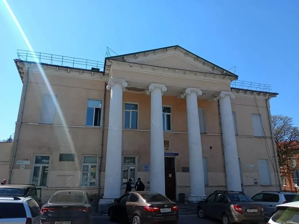 В Курске восстановят пострадавший от беспилотника «Дом Денисьева»