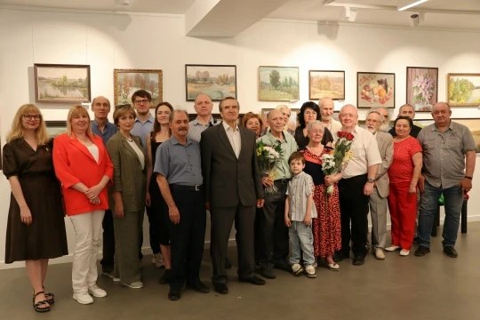 В музее открылась юбилейная выставка работ Егора Устиновича Никулина — члена Союза художников России и уважаемого преподавателя, воспитавшего не одно поколение студентов