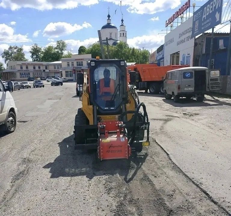 В Курске приводят в порядок дороги