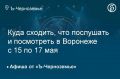 Куда сходить, что послушать и посмотреть в Воронеже с 15 по 17 мая