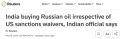 ����� �� ����� ������������ ������������ ������� ��� ����������� ������� ���������� �����, ������� Reuters � ������������� ������
