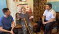 Железногорские полицейские поздравили с 99-летием ветерана ВОВ