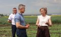Александр Чепик посетил сельскохозяйственные предприятия в Октябрьском районе