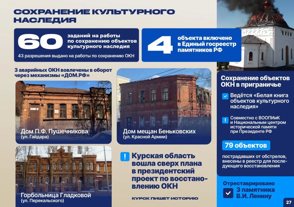 Александр Хинштейн уверен в уникальном потенциале культурного наследия Курска