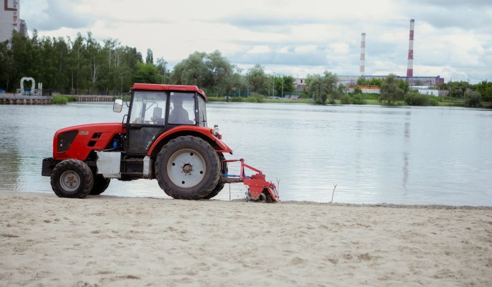 В Курске на Ермошкином озере проверили готовность пляжа