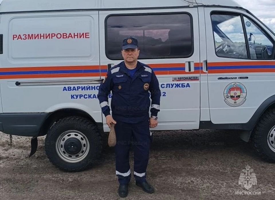 В Курской области нашли минометную мину времен ВОВ около села Ольховатка