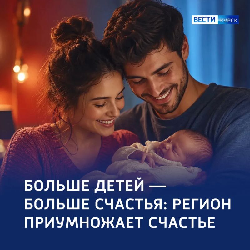 Первое счастье: 1000 пар в Курской области впервые стали родителями