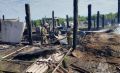 Пожар в Курской области уничтожил дом, постройки, технику и скот