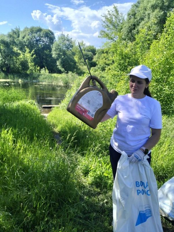 На реке Олым прошла акция «Вода России»