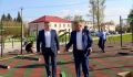В курском посёлке Камыши проверили качество благоустройства