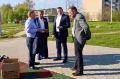 В поселке Камыши Курского района прошел осмотр благоустроенных территорий