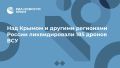 Над Крымом и другими регионами России ликвидировали 185 дронов ВСУ
