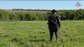 Сапёры группировки «Север» разминируют поля и огороды в Курском приграничье