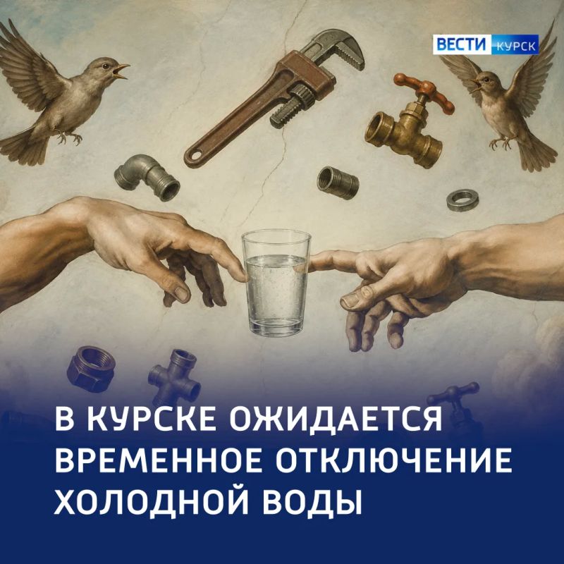 В Курске ожидается отключение холодной воды