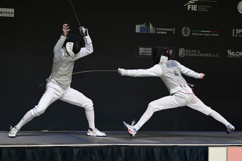 Курский рапирист Мыльников выступит на Чемпионате Европы