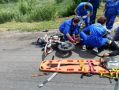 В Курской области произошло страшное ДТП с участием грузовика и мотоцикла