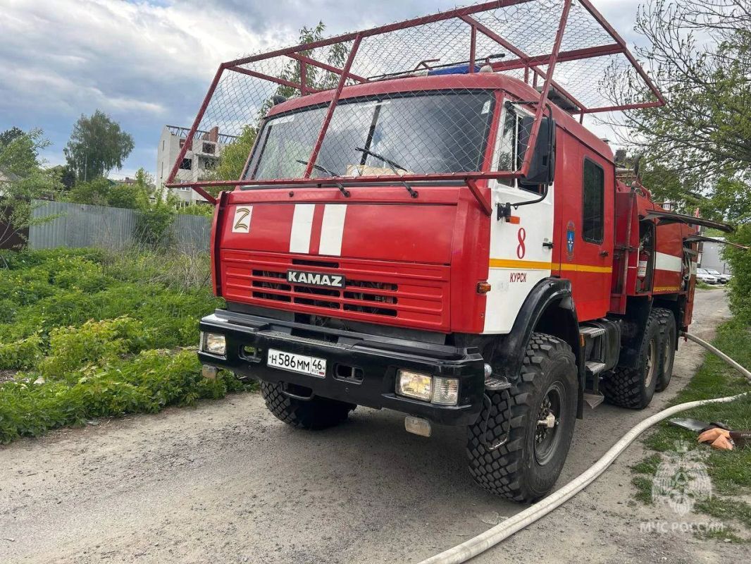 В Курской области за сутки зарегистрировали 12 пожаров