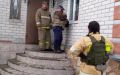 В Курской области огнеборцы вскрыли квартиру с включенной газовой плитой