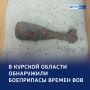 Осколки событий: два снаряда времён ВОВ нашли в регионе