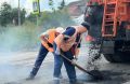 В Курске на улице Бойцов 9-й дивизии отремонтируют 150 квадратных метров дороги