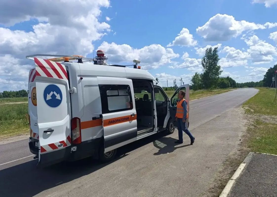 В Курской области ведется плановая диагностика дорожной сети