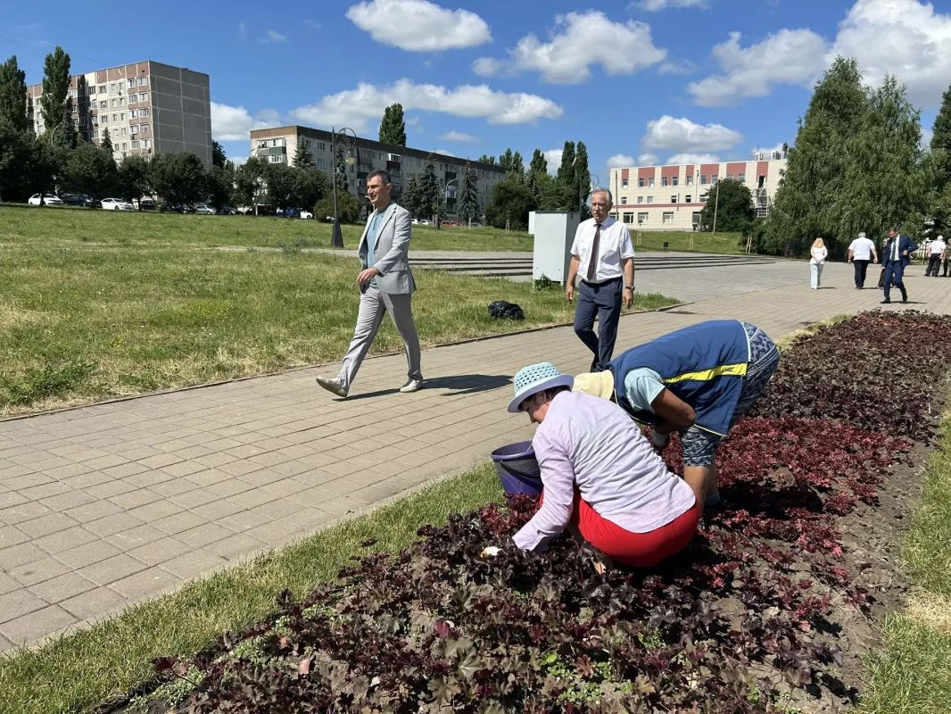 Александр Чепик посетил Курчатов с рабочим визитом