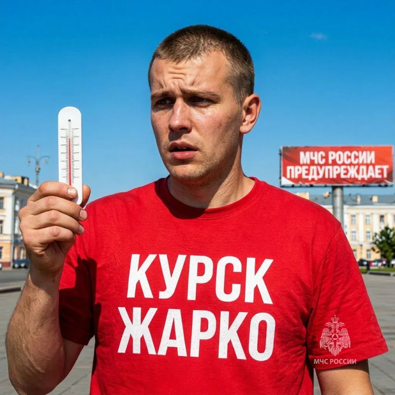 МЧС России напоминает правила личной безопасности в жару