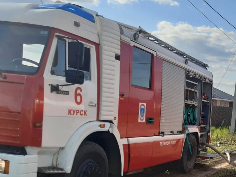 В Курске утром 2 июля загорелась квартира