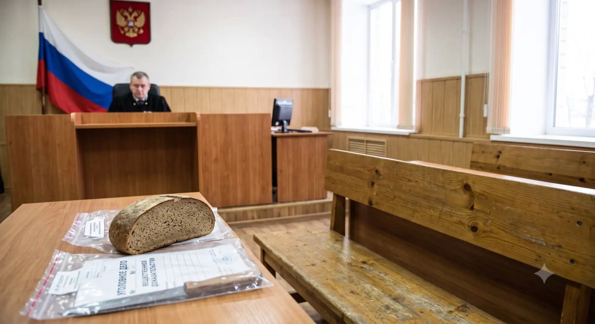 В Курской области женщина получила 3,5 года за удар хлебом и угрозу ножом